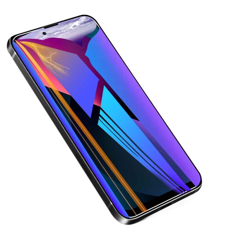 适用苹果13钢化膜iphone13全屏13pro抗蓝光max手机膜ip13防摔十三屏保防指纹iphone13pro刚化p