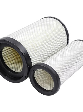 K2543PU空滤芯 适用于重汽王牌力狮瑞狮自卸车空气滤清器滤芯2543