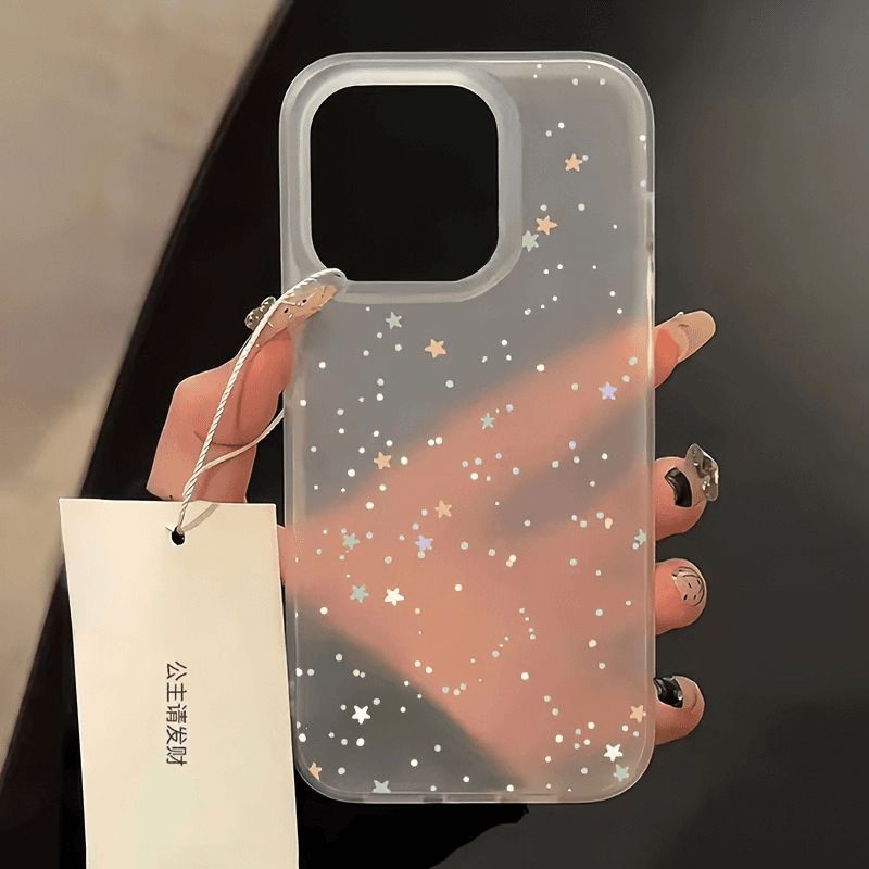波点星星适用苹果16Promax手机壳iphone16透明15新款14保护套13PM超薄磨砂硅胶12plus软11外壳ipxr女xs个性潮