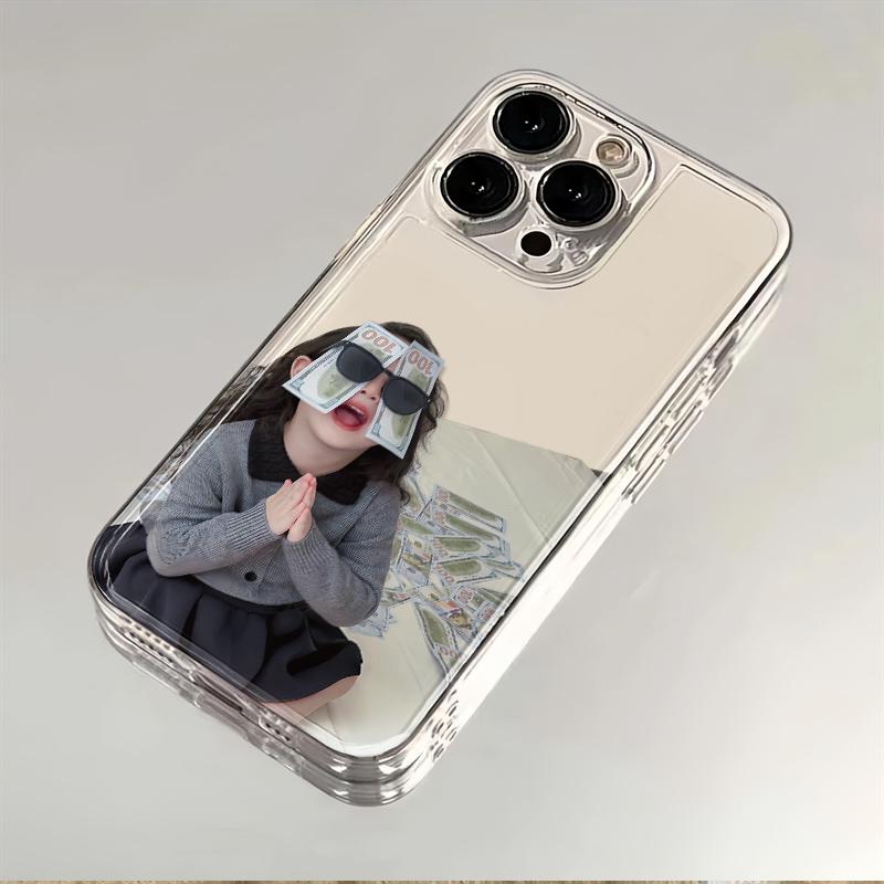 发财女孩适用苹果17手机壳iPhone14/16/15promax新款11华为nova13荣耀p80红米note10女opporeno7小米vivos12x