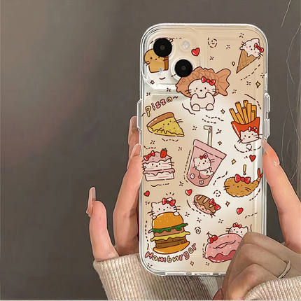 凯蒂猫适用iphone16promax手机壳苹果13/15/12/11保护套14华为p70vivox100小米17荣耀oppo红米k80/note10/9套