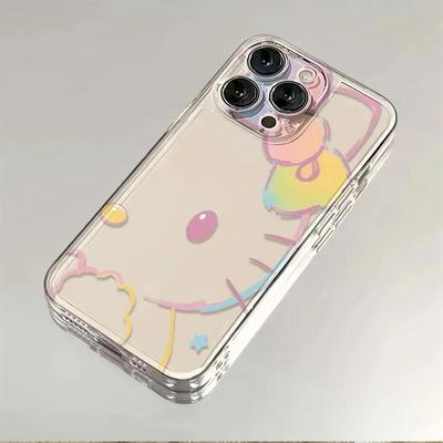 条凯蒂猫适用苹果17promax手机壳16/15卡通14新款11华为mate60/p70荣耀90/vivox100小米12可爱OPPO红米note13