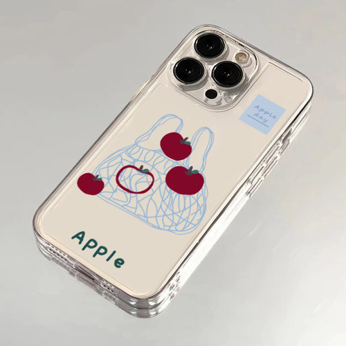 袋子苹果适用苹果17手机壳16/15pro华为nova10p50荣耀70红米note13女OPPOreno11/9/8小米14/vivos12s7新款x80