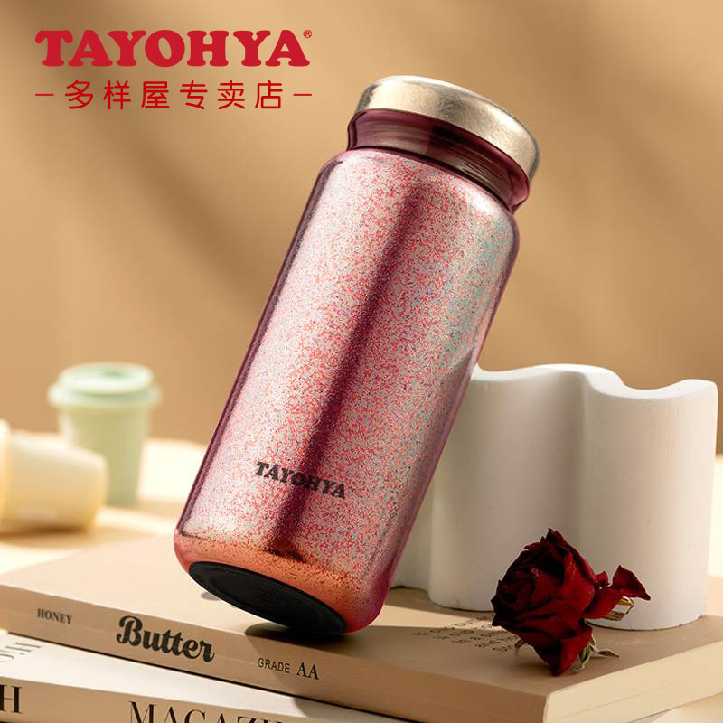 TAYOHYA多样屋钛雅逸口红杯纯钛迷你简约时尚便携水杯保温杯子 - 实物图