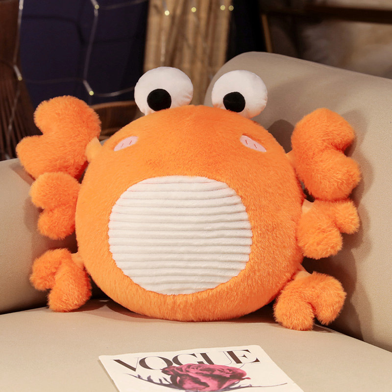 毛绒玩具可爱螃蟹玩偶公仔儿童布娃娃牛油果抱枕创意生日礼物女孩,玩具/童车/益智/积木/模型,毛绒/玩偶/公仔/布艺类玩具,淘宝优惠券,粉丝福利购,淘宝优惠卷