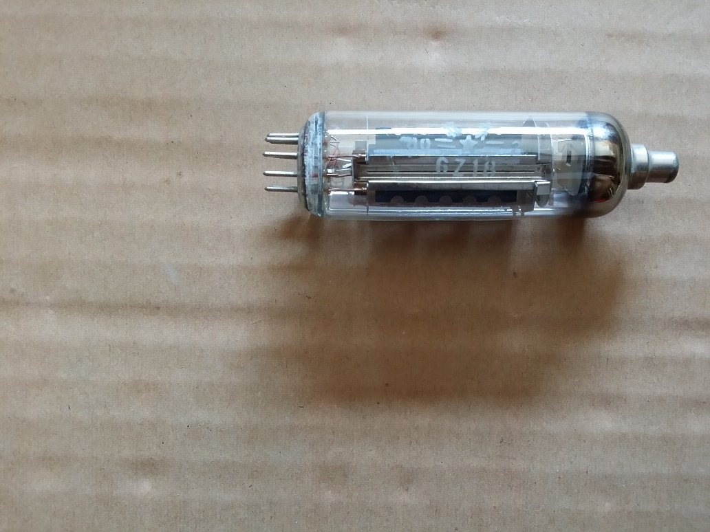 全新 库存原盒 同期 北京/上海 6z19 电子管 整流管 九脚管