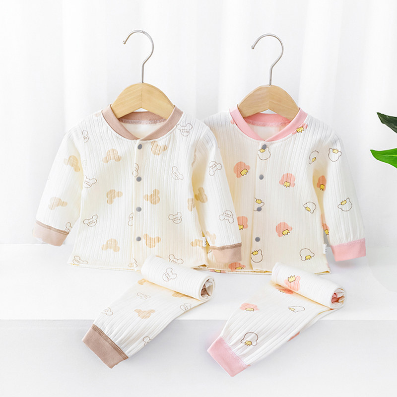 婴儿内衣套装纯棉宝宝秋衣秋裤高腰护肚保暖分体睡衣男女打底内穿,童装/婴儿装/亲子装,内衣套装,淘宝优惠券,粉丝福利购,淘宝优惠卷