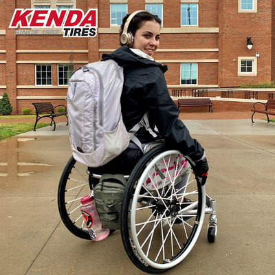 KENDA建大轮椅轮胎24x1高气压公路自行车残疾人520/540轮组内外胎