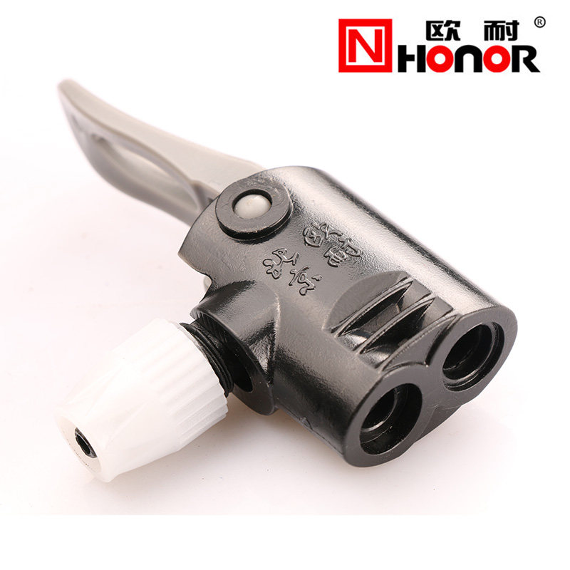 欧耐高压打气筒美式法式塑料多用气嘴英嘴法嘴美嘴打气筒原厂配件