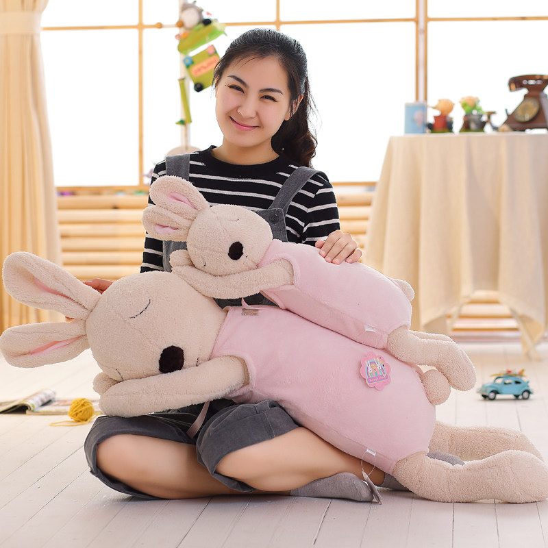 睡觉安抚兔子毛绒玩具公仔陪睡布娃娃婴儿抱枕玩偶情人节礼物女孩,玩具/童车/益智/积木/模型,毛绒/玩偶/公仔/布艺类玩具,淘宝优惠券,粉丝福利购,淘宝优惠卷