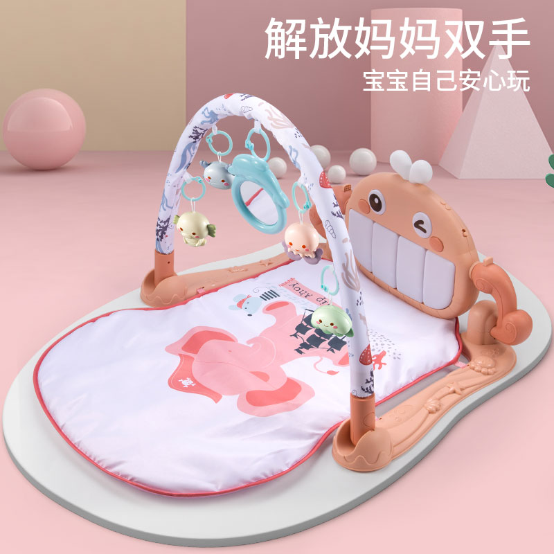 新生婴儿a玩具床头旋转吊挂摇铃床上挂件初生床铃3月宝宝益智安抚