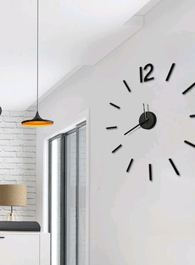 Umbra钟林克挂钟轻奢现代客厅家用时尚创意静音钟表挂表
