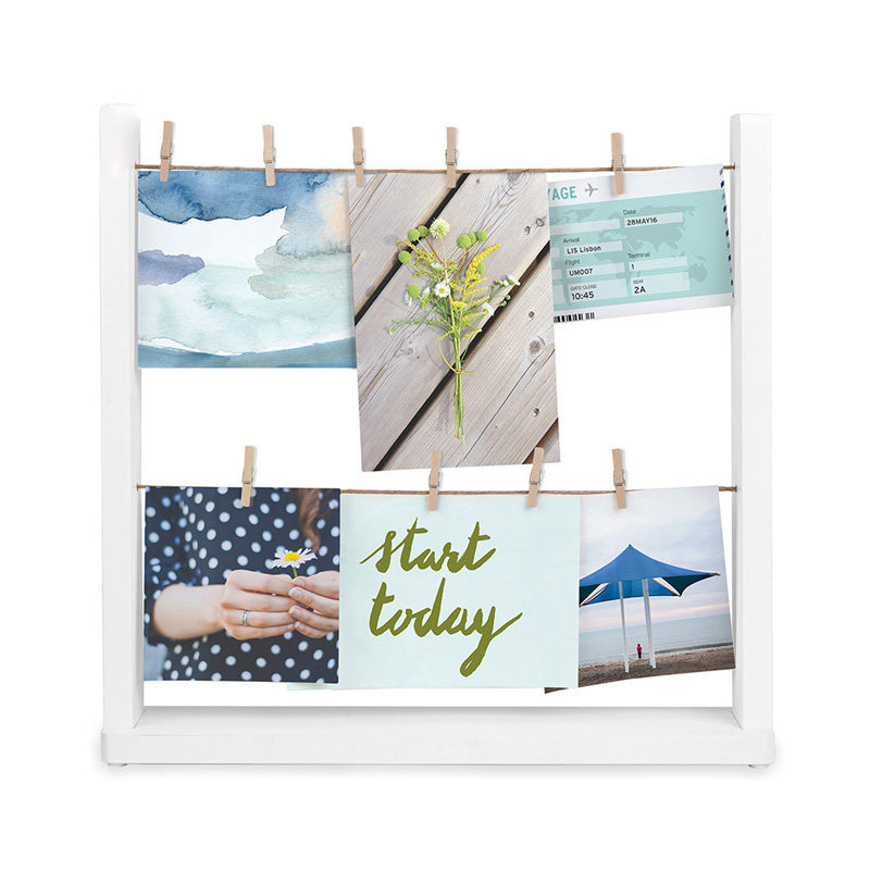 umbra创意组合画框 卧室客厅照片展示架 晾衣绳造型台式桌面相框|msdalam kategori Aksesori rumah, photo Frame/Frame - dari Buy2taobao.com untuk memberikan perkhidmatan ejen Taobao profesional membeli