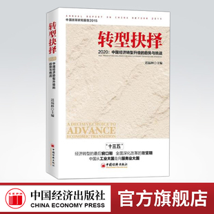 【官方旗舰店】转型抉择 2020 中国经济转型升级的趋势与挑战 迟福林  转型抉择 中国改革 中国经济出版社