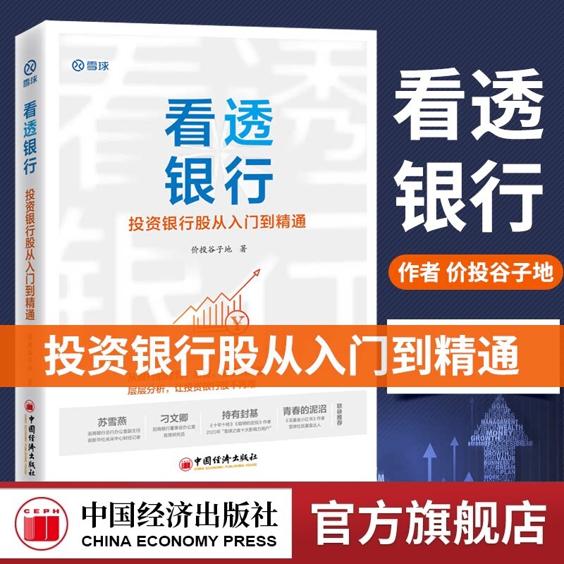 看透银行 投资银行股从入门到精通 价投谷子地 雪球 银行板块手把手教你投资价值理念在银行股应用行业分析选股图片