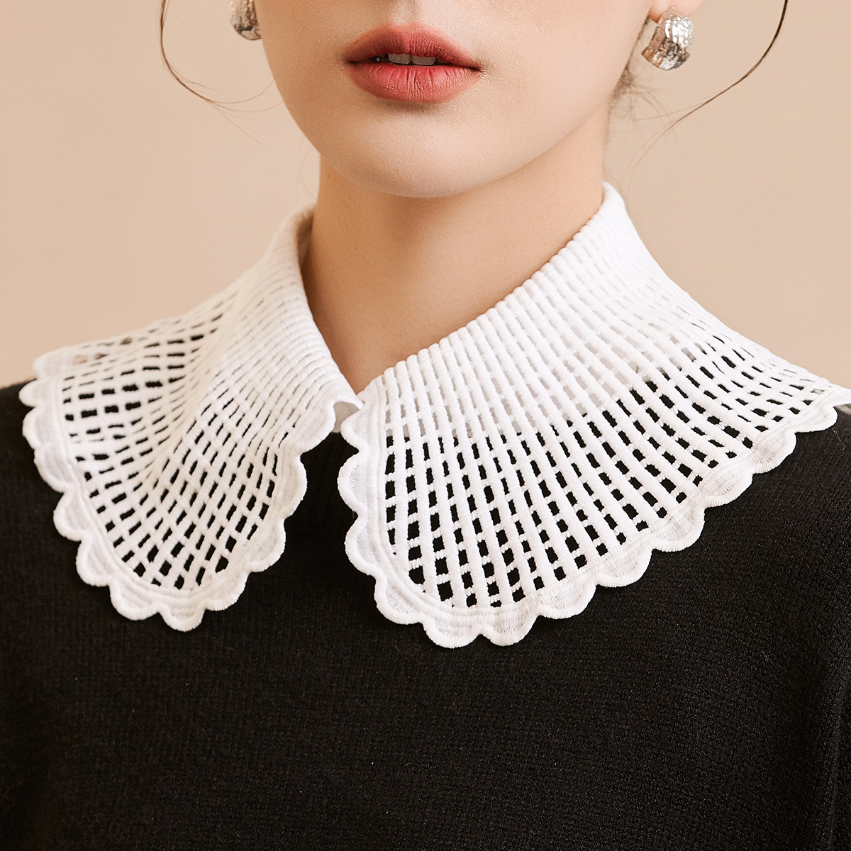 装饰内搭假领子配衬衣