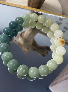 风胡奥菩提猫爪单圈手串