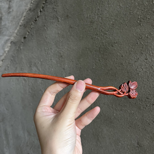发簪古风步摇盘头饰品简约
