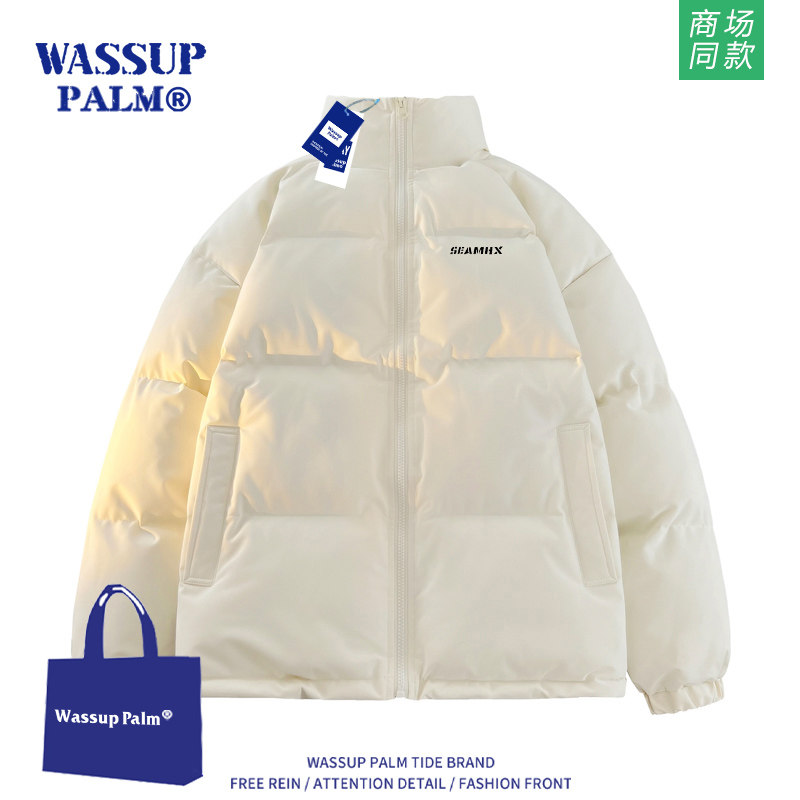 WASSUPPALM羽绒棉服男款2025新