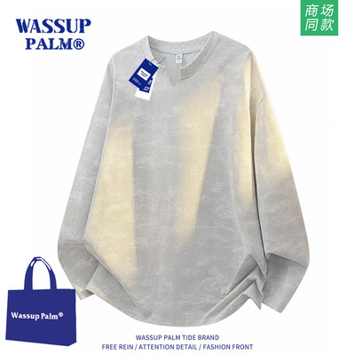 WASSUPPALM卫衣男款2025新款春