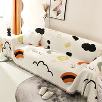 Sofa cover, 2026 new style sofa towel, all-season universal anti-slip sofa cover, one-piece sofa cushion, seat cushion thumbnail 7