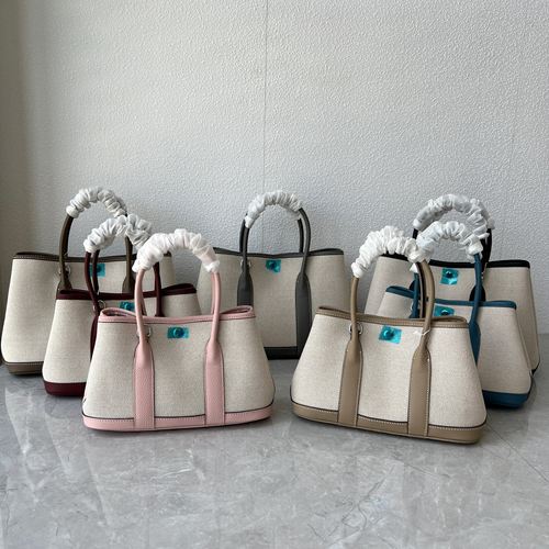 高品质头层牛皮配布花园包女士欧美时尚手提包真皮子母单肩斜跨包