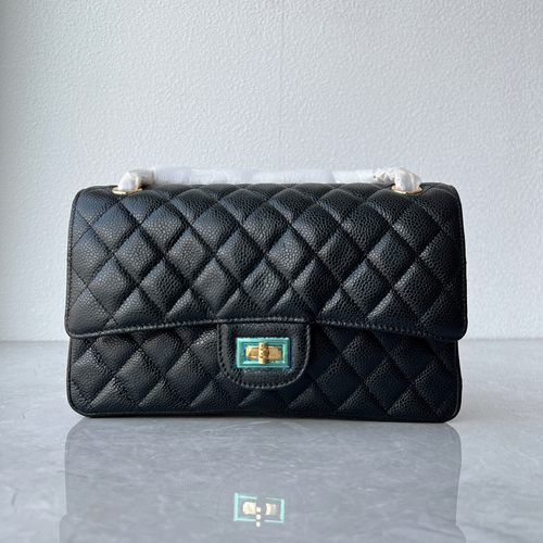 鱼子酱头层牛皮高级质感小香风菱格链条包真皮时尚百搭单肩斜跨包