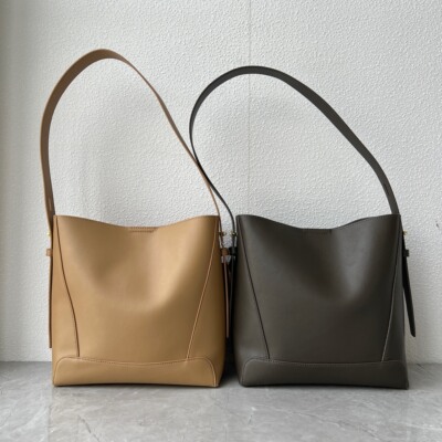 外贸女包代工厂亏本清仓牛皮水桶包韩国余单休闲百搭真皮包单肩包