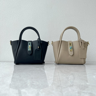 高级质感头层牛皮手提包小众百搭单肩包真皮时尚斜跨包全皮女包潮