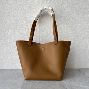 全头层牛皮~高品质荔枝纹牛皮托特包简约百搭单肩包轻便大容量包