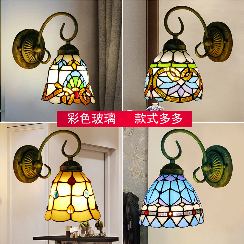 欧式led灯镜前灯床头过道地中海