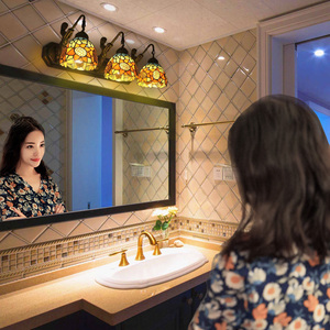 美式镜前灯 LED地中海客厅卧室欧式复古创意浴室化妆卫生间镜前灯