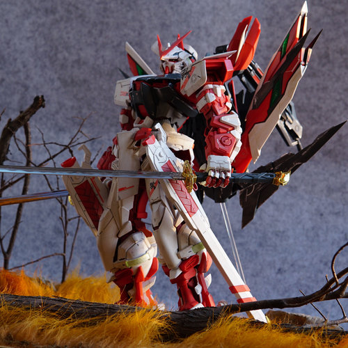 红异端模型Bandai/万代高达场景