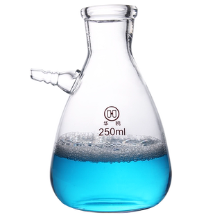 华鸥上嘴过滤瓶玻璃抽滤瓶真空过滤瓶125 250 500 1000 2500 5000 10000 1500020000ml布氏漏斗抽滤装置