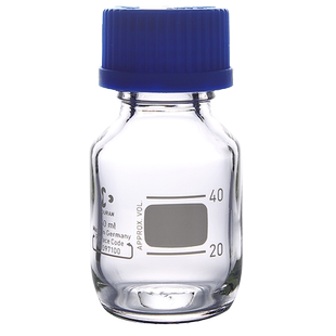 德国进口Duran杜兰 schott肖特瓶螺口蓝盖瓶透明丝口试剂瓶25 50 100 250 500 1000 2000 5000ml储酒防跑酒