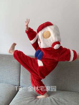 家居服睡衣儿童奥特曼