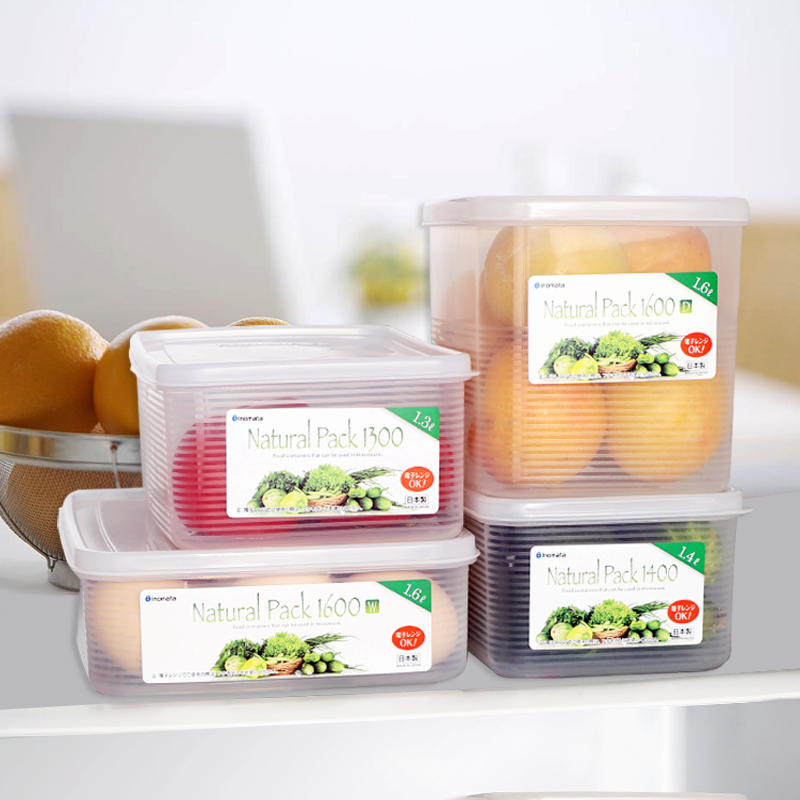 日本进口inomata带盖食品收纳盒冰箱保鲜盒密封盒密封罐便当盒在类目 餐饮具, 保鲜容器/保鲜器皿, 保鲜盒中 - 来自Buy2taobao.com提供专业的淘宝代购服务