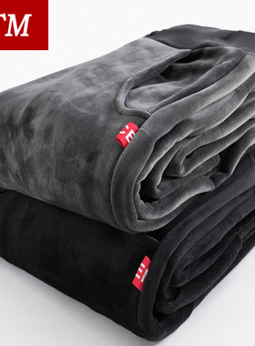 加长版女裤加绒超长加厚高个子170欧美金丝绒双面绒加大码运动裤