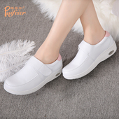 透气不累脚平底防臭防滑加绒秋冬棉鞋 派菲尔气垫护士鞋 女软底冬季