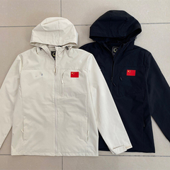 际华3503 23制式春秋冲锋衣防水防污后背反光连帽男女连帽外套