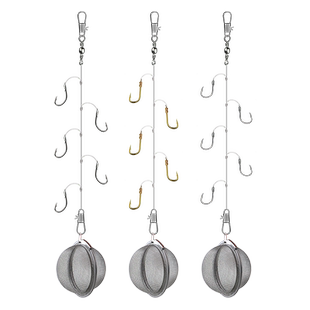 新型串钩线组打窝笼防缠绕海竿钓组丸世金袖伊势尼鲫鱼黄辣丁昂刺