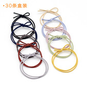 打结发圈高弹力基础扎头发皮筋发绳韩国简约发饰网红小清新头绳女