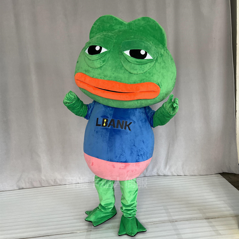 悲伤蛙玩偶服成人卡通蛤蟆海底捞搞怪香肠嘴孤寡青蛙人偶服装网红