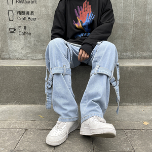 现货直播品质春款 飘带拖地牛仔裤B342-NK730-P60控 78图片