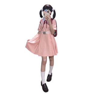 【空之境】玉子市场粉色连衣裙夏季制服