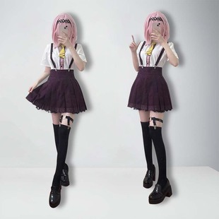 空之境[天使纷扰]谷风天音cos服 校服套装