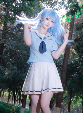 【空之境】BanG Dream!丸山彩 户山香澄COS水手服制服音游动漫