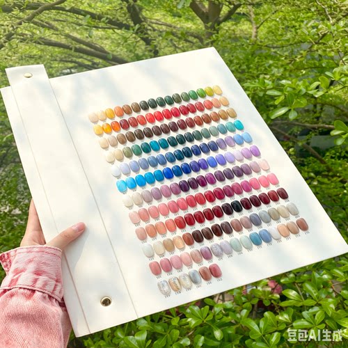 美甲胶隆牡奶灰色藏蓝烟灰烟灰色
