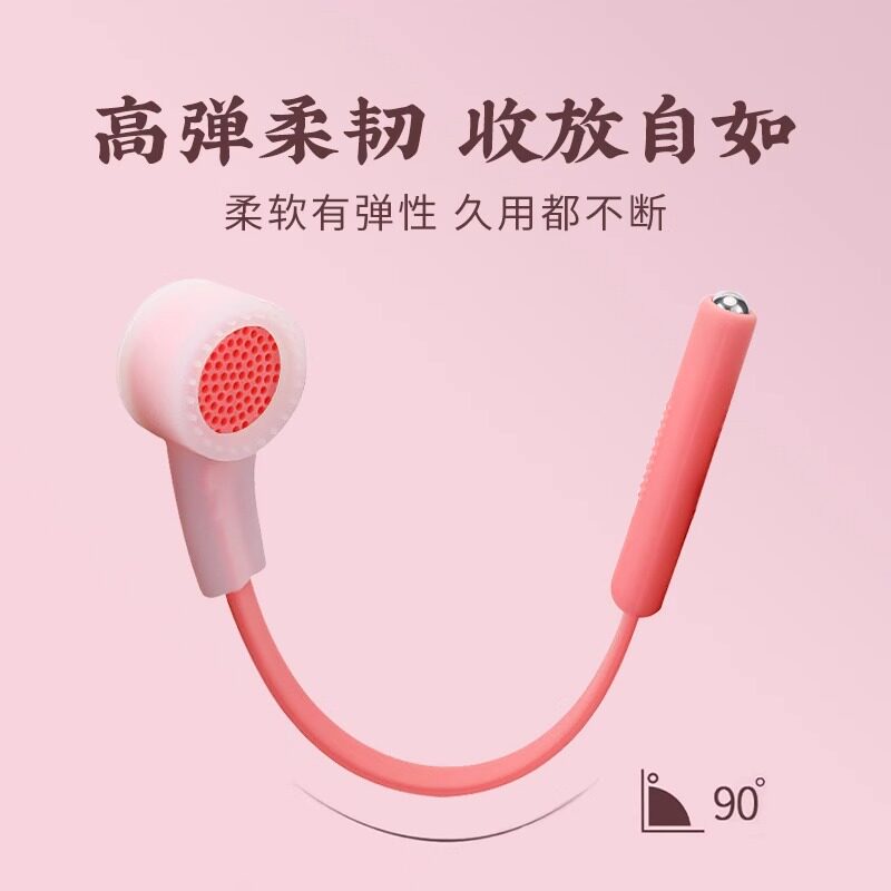 硅胶经络锤背部脸部肩颈拍痧板养生拍按摩敲背锤经络疏通棒穴位拍