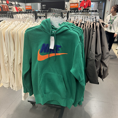犇犇运动Nike/耐克 男子加绒保暖连帽套头卫衣FN3105-365-063